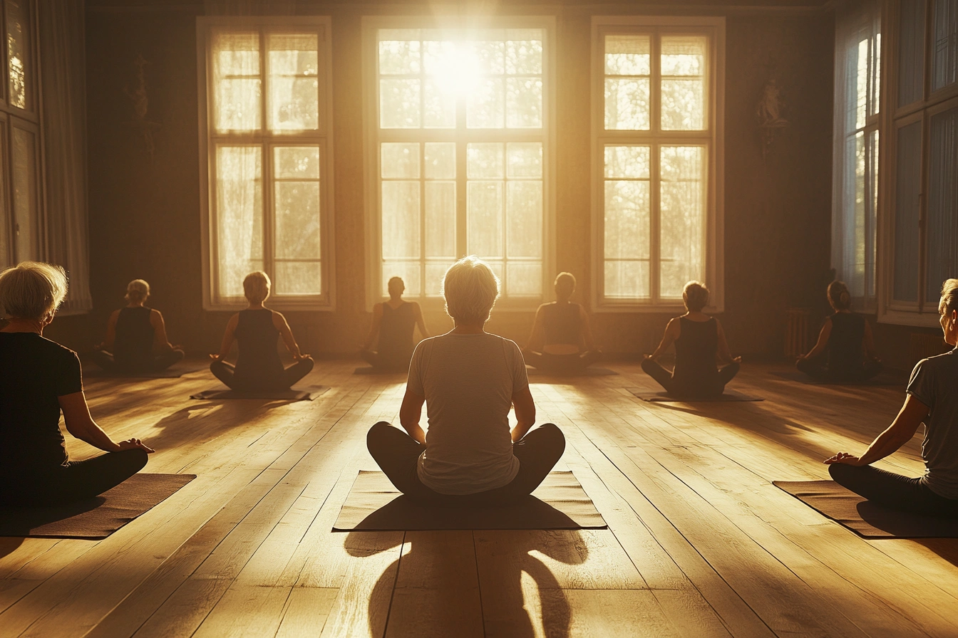 Медитативна йога для пенсіонерів